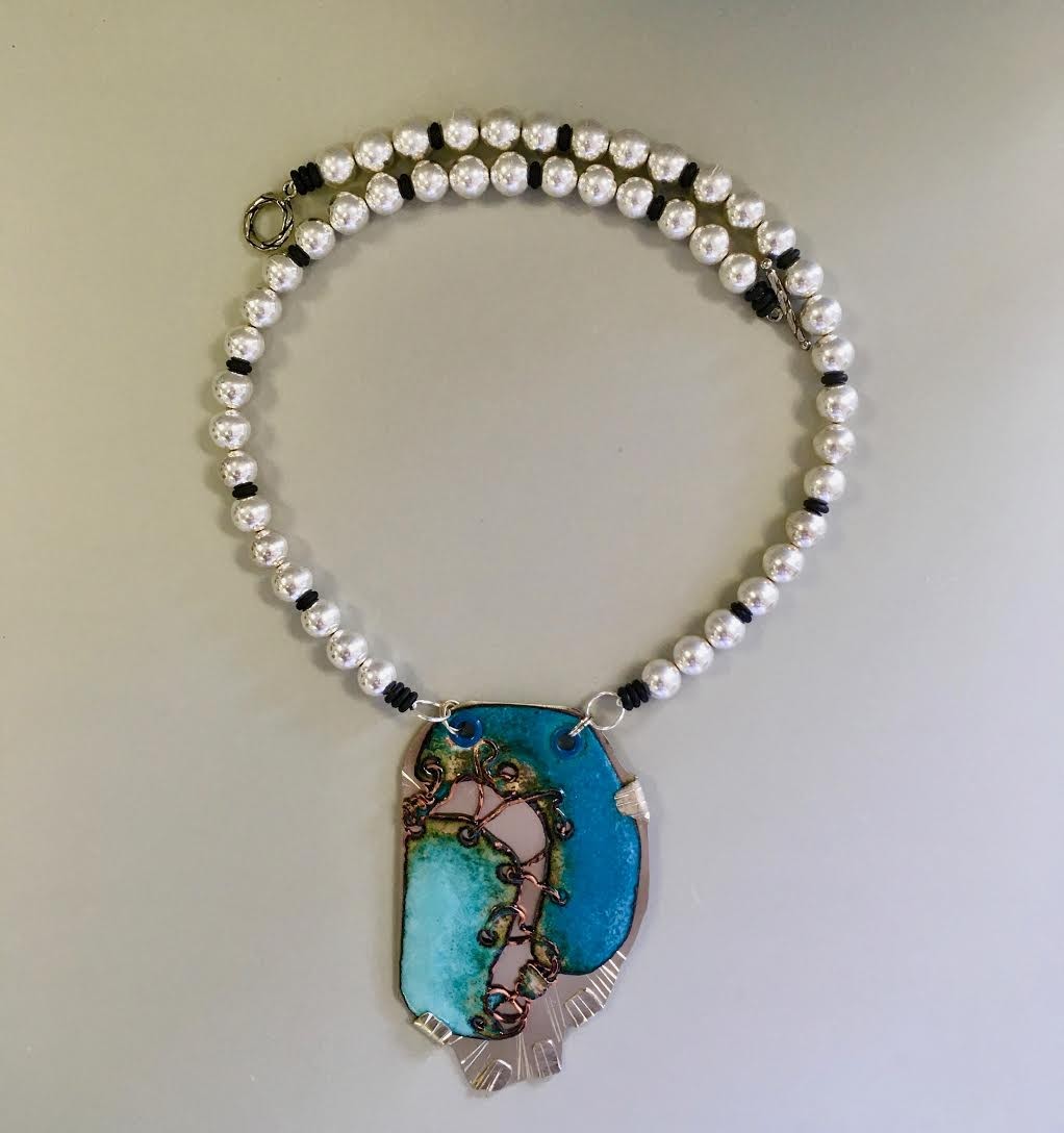 Abstract V Necklace